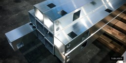 Taglio laser alluminio